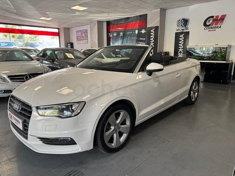 Usado Audi A3 Cabriolet Ambition 150 CV (110 kW) 2014 Blanco Descapotable