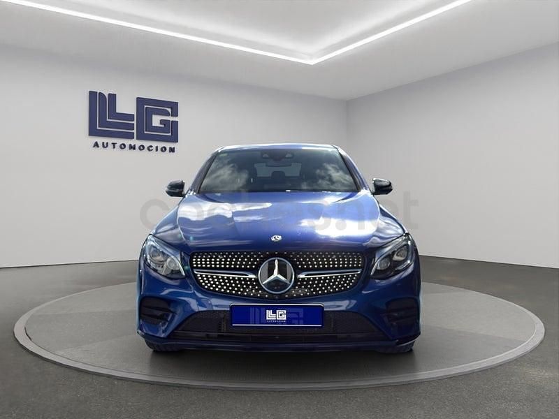 Usado Mercedes GLC250 204 CV (150 kW) 2017 Azul Coupe