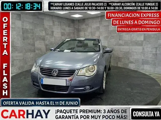 Usado VW Eos 140 CV (102 kW) 2010 Descapotable