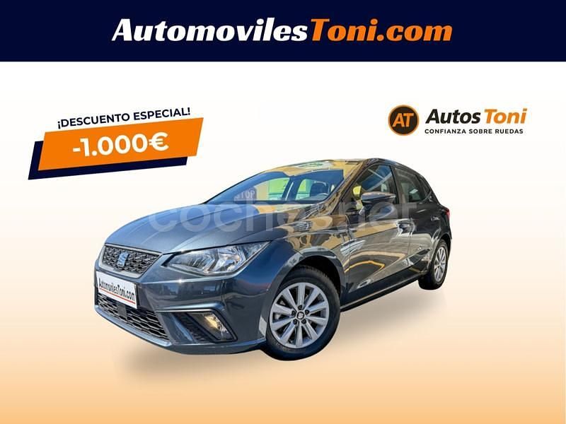 Gris / plata Usado 2021 Seat Ibiza Style Berlina | 12.990 € (Buen precio) - Imagen 1/4