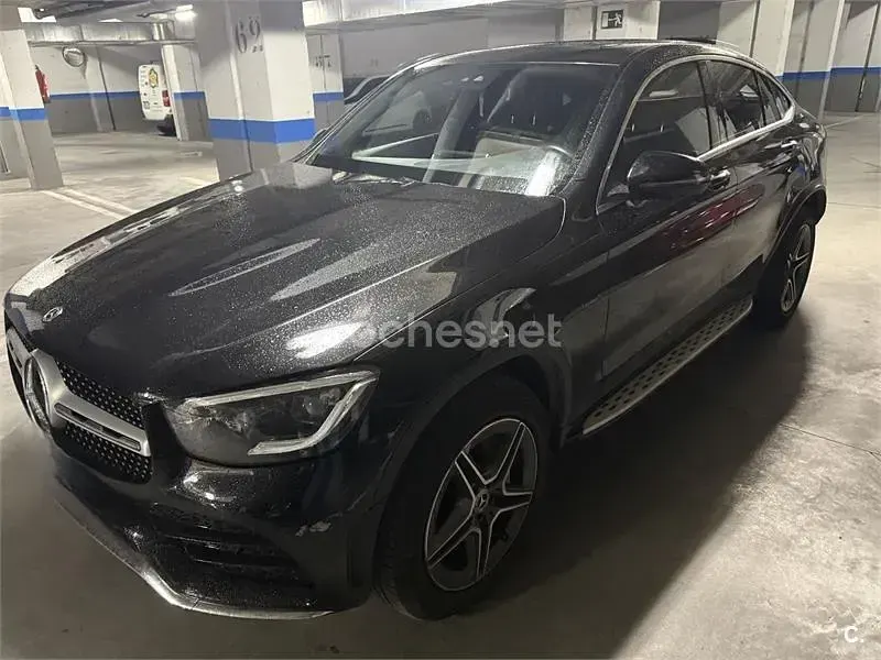Usado Mercedes GLC300e 306 CV (225 kW) 2021 Negro SUV