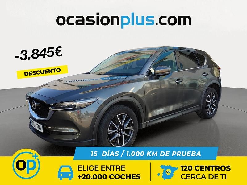 Gris / plata Usado 2018 Mazda CX-5 SUV | 20.300 € (Precio justo) - Imagen 1/4