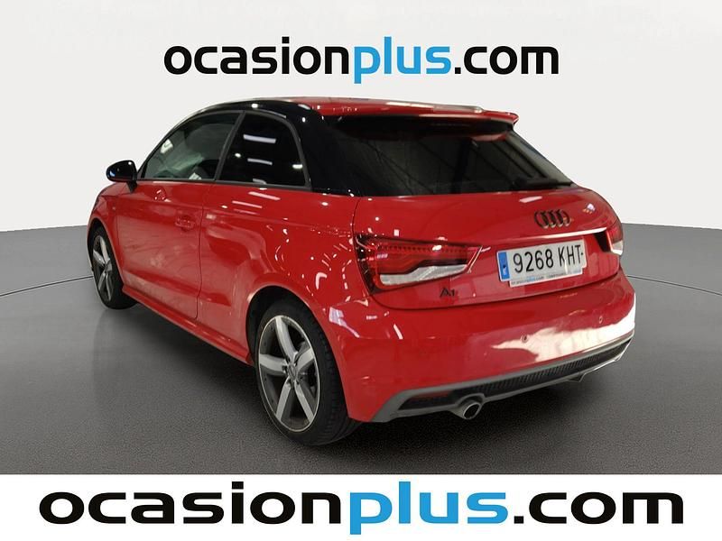 Usado Audi A1 S-Line 90 CV (66 kW) 2018 Rojo Utilitario