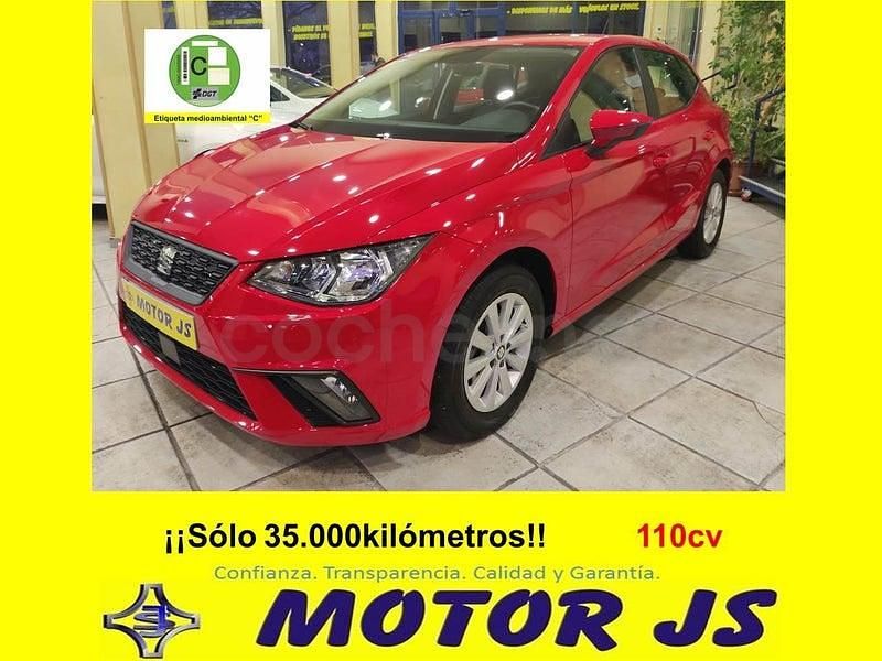 Usado Seat Ibiza Style Plus 110 CV (80 kW) 2021 Rojo Utilitario