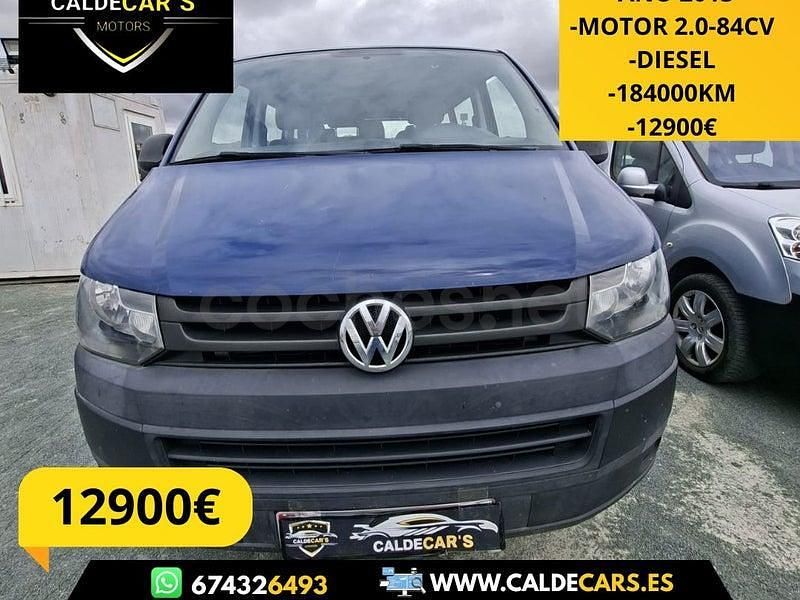 Usado VW Transporter Pro 84 CV (61 kW) 2013 Azul Van