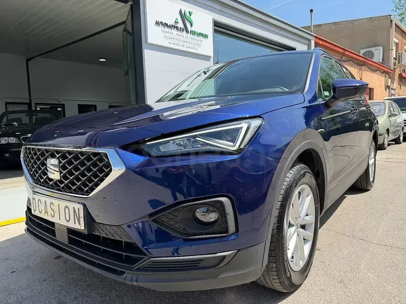 Usado Seat Tarraco Style 150 CV (110 kW) 2023 Azul SUV