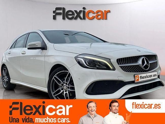 Usado Mercedes A200 AMG line 136 CV (100 kW) 2017 Blanco Utilitario