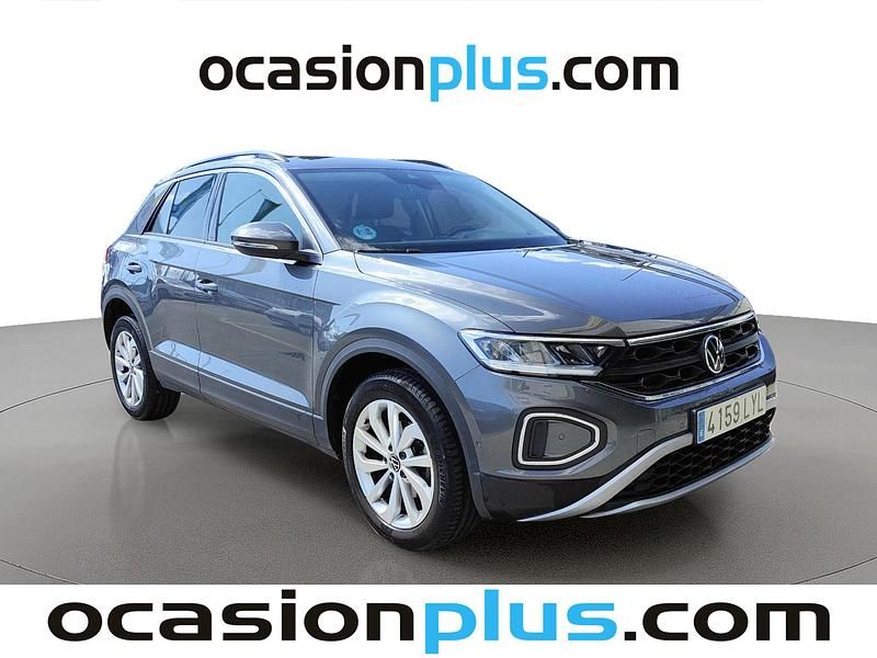 Usado VW T-Roc Life 150 CV (110 kW) 2022 Gris SUV