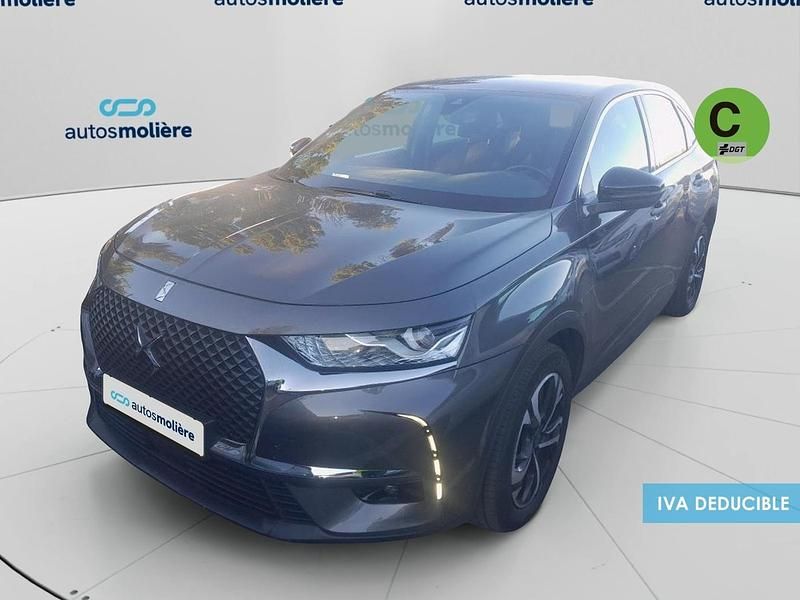 Gris / plata Usado 2021 DS Automobiles DS7 Crossback Be Chic SUV | 19.890 € (Precio justo) - Imagen 1/4