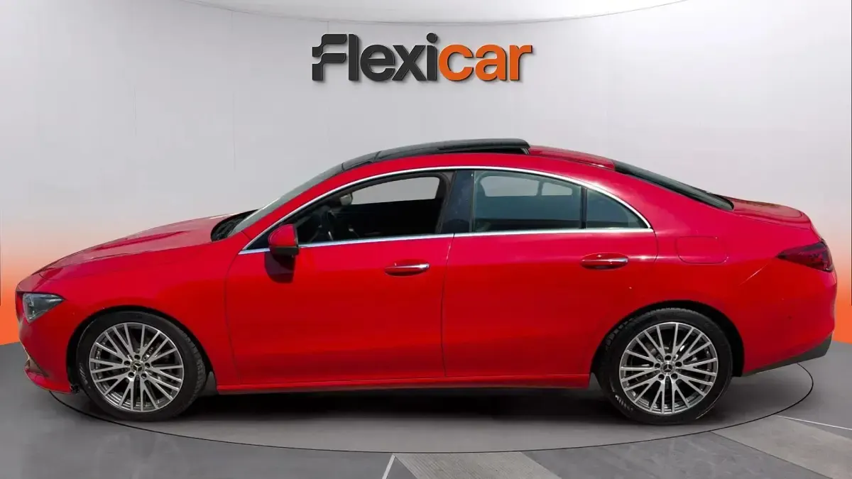 Usado Mercedes CLA200 150 CV (110 kW) 2019 Rojo Coupe