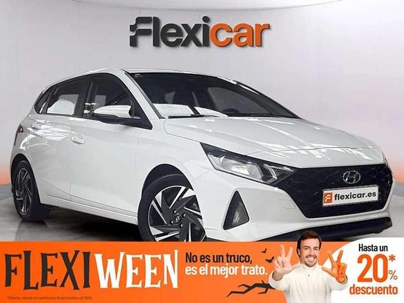 Blanco Usado 2021 Hyundai i20 Utilitario | 13.790 € (Precio justo) - Imagen 1/4