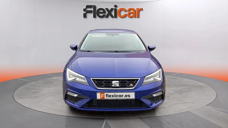 Usado Seat Leon FR 150 CV (110 kW) 2018 Azul Berlina