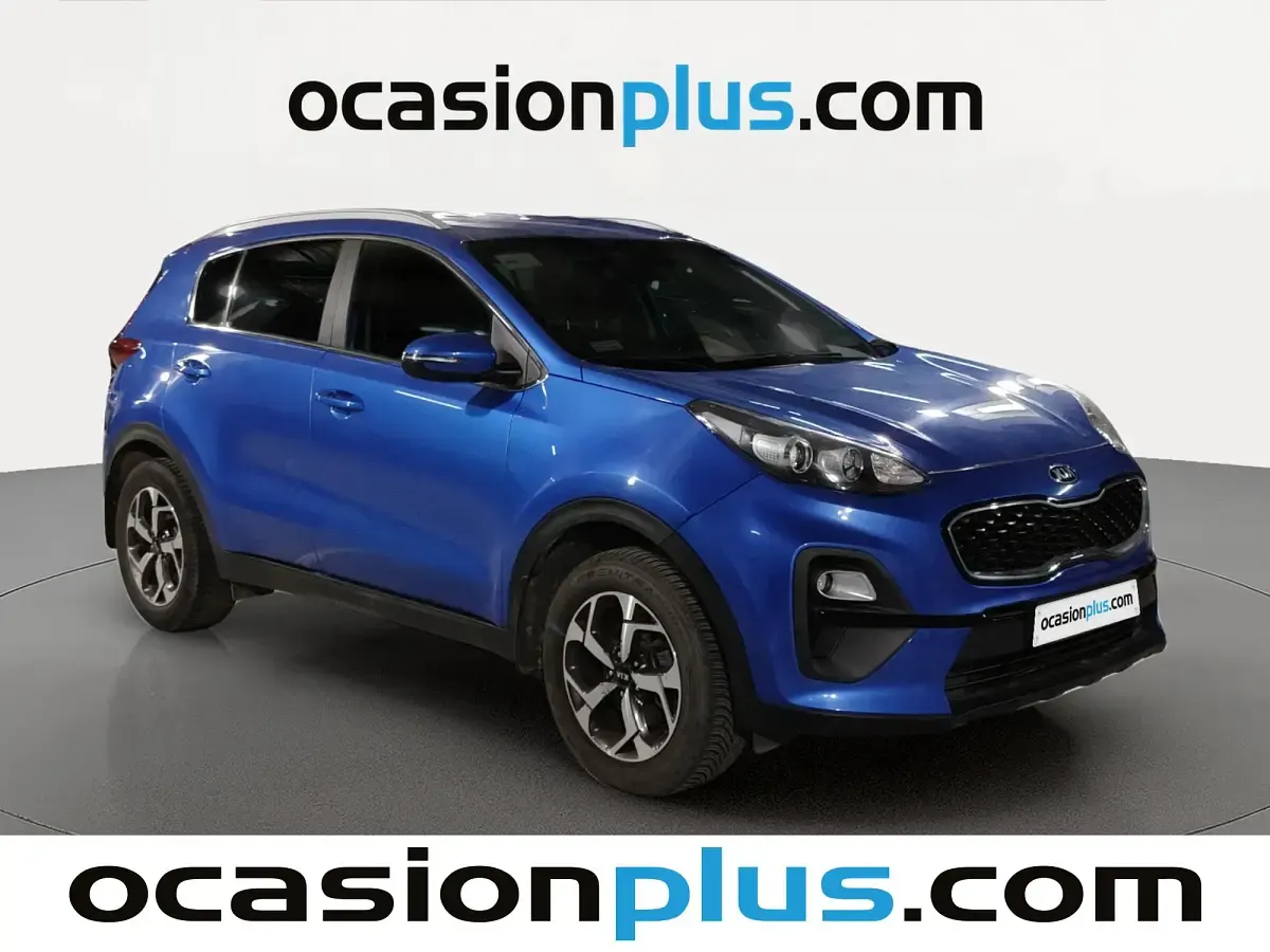 Usado Kia Sportage 132 CV (97 kW) 2021 Azul SUV