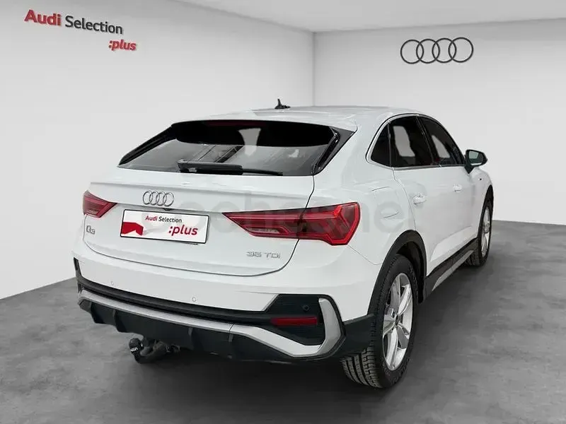 Usado Audi Q3 Sportback S-Line 150 CV (110 kW) 2021 Blanco SUV