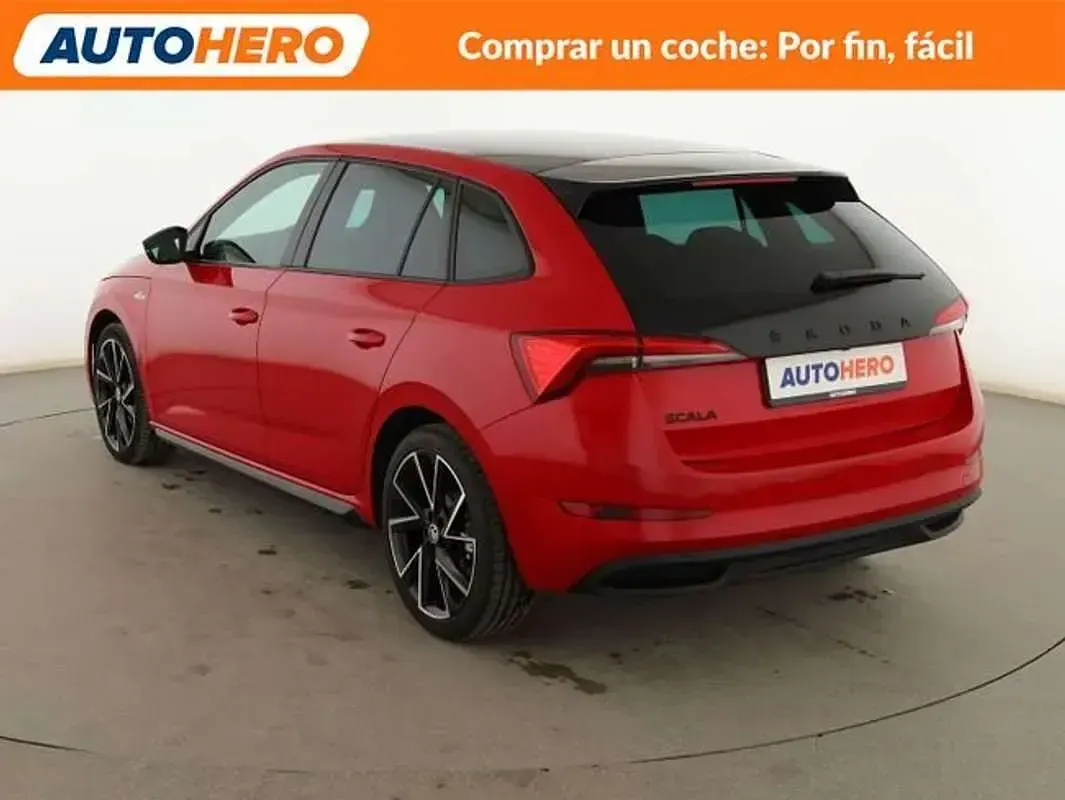 Usado Skoda Scala Monte Carlo 150 CV (110 kW) 2023 Rojo Utilitario