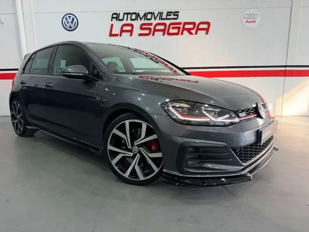 Usado VW Golf VII GTI 245 CV (180 kW) 2018 Gris Utilitario