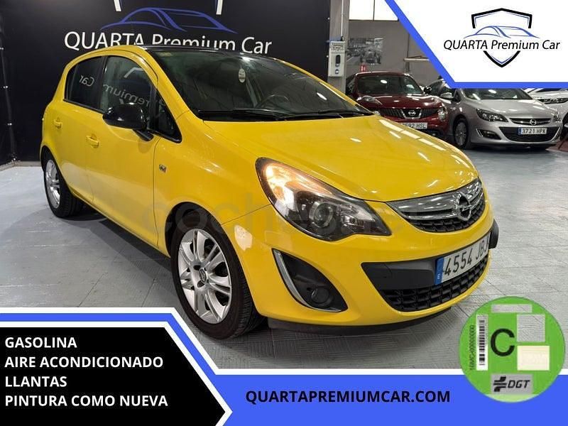 Usado Opel Corsa Expression 90 CV (66 kW) 2014 Amarillo Utilitario