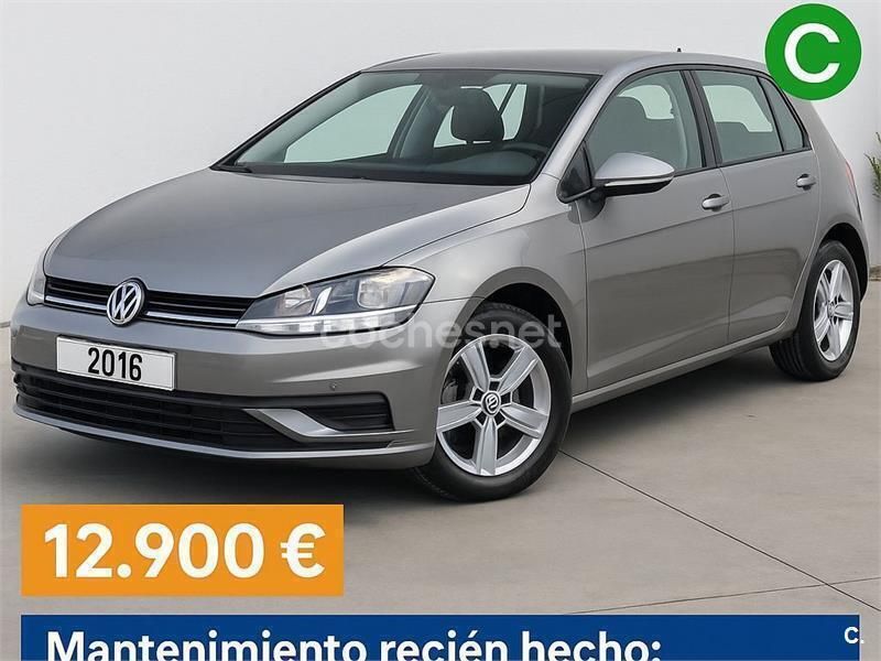 Beige Usado 2016 VW Golf VII Advance Berlina | 11.750 € (Buen precio) - Imagen 1/4