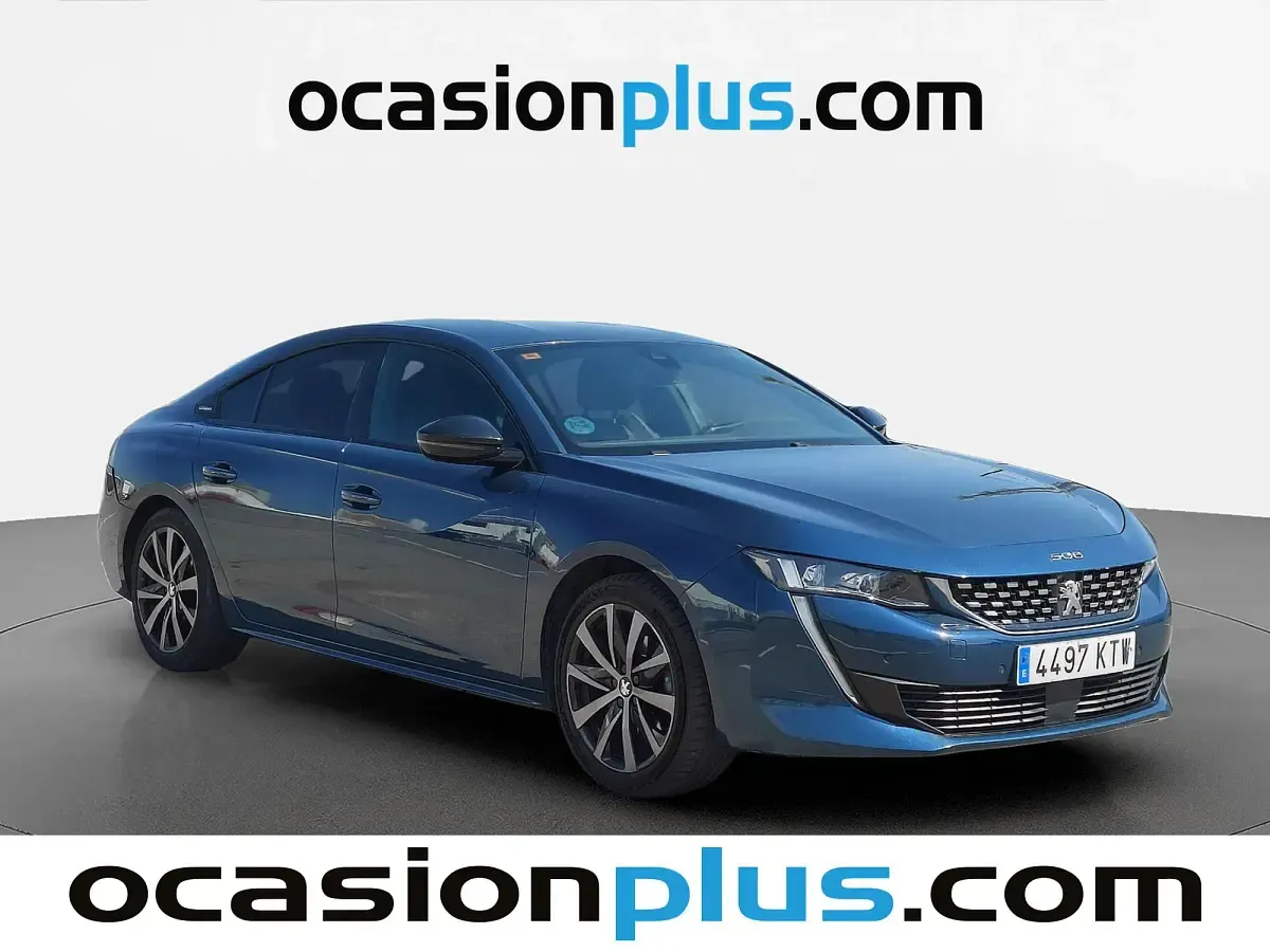 Usado Peugeot 508 GT-line 181 CV (133 kW) 2019 Azul Berlina