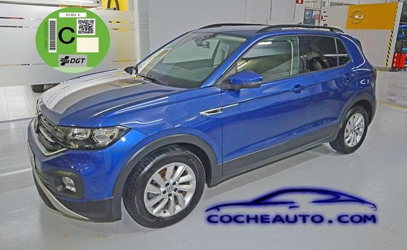 Azul Usado 2019 VW T-Cross Advance SUV | 15.500 € (Super precio) - Imagen 1/4