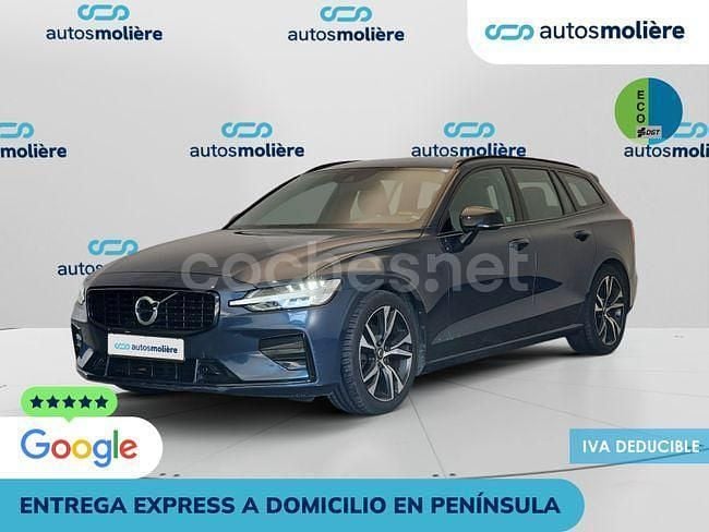 Azul Usado 2021 Volvo V60 R-Design Familiar | 25.890 € (Precio justo) - Imagen 1/4