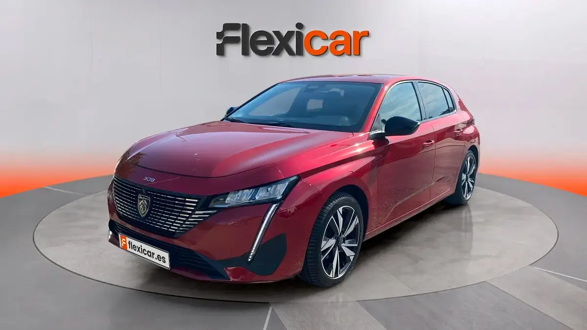 Usado Peugeot 308 Allure 131 CV (96 kW) 2023 Granate Berlina