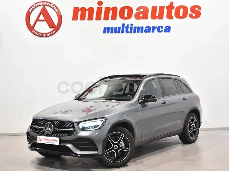 Usado Mercedes GLC200 163 CV (119 kW) 2020 Gris SUV