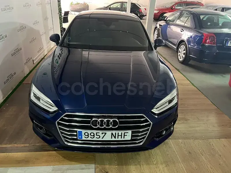 Usado Audi A5 Sportback Advanced Plus 170 CV (125 kW) 2018 Azul Utilitario