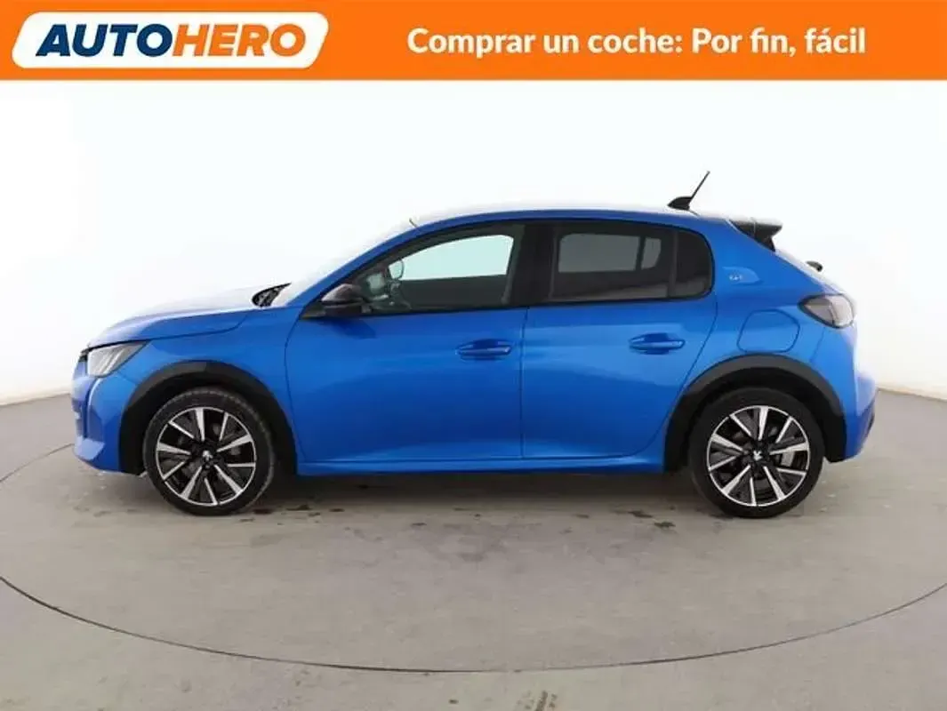 Usado Peugeot 208 GT 101 CV (74 kW) 2024 Azul Utilitario