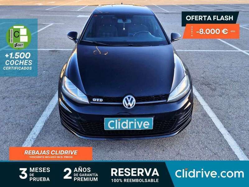 Negro Usado 2014 VW Golf VII GTD Utilitario | 11.590 € (Buen precio) - Imagen 1/4
