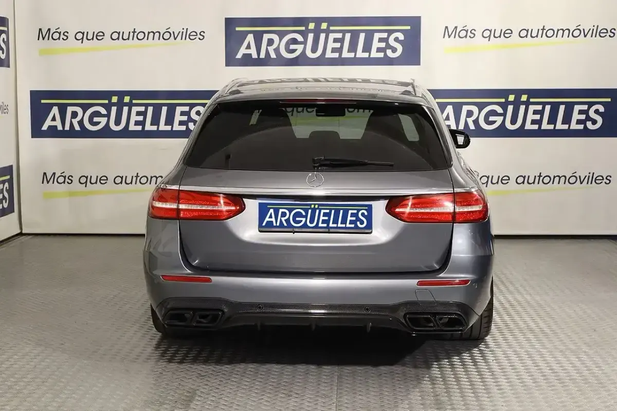 Usado Mercedes E63 AMG AMG 571 CV (419 kW) 2019 Gris Familiar