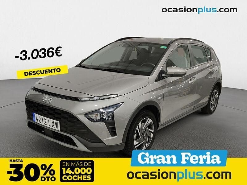 Gris Usado 2022 Hyundai Bayon SUV | 16.900 € (Precio justo) - Imagen 1/4