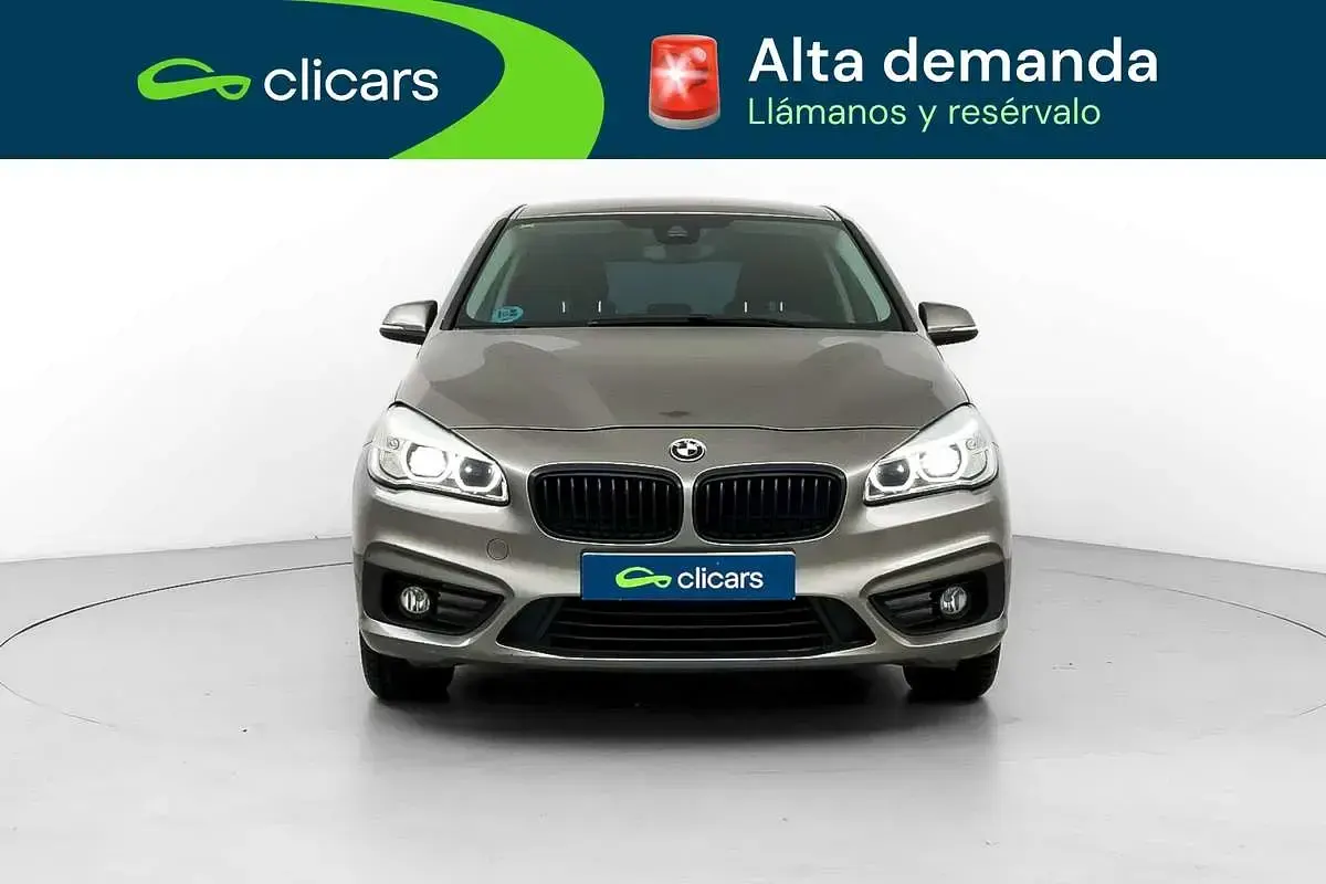 Usado BMW 218 Active Tourer 136 CV (100 kW) 2016 Gris Monovolumen
