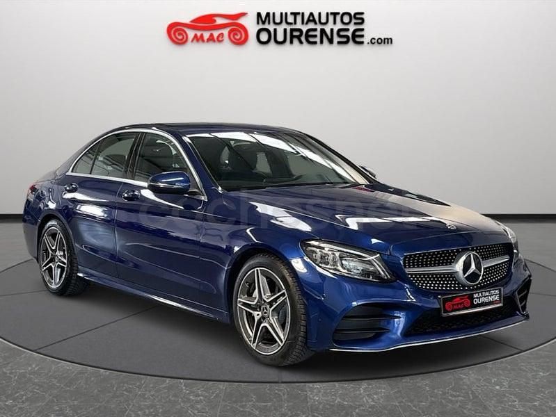 Usado Mercedes C220 194 CV (142 kW) 2019 Azul Berlina