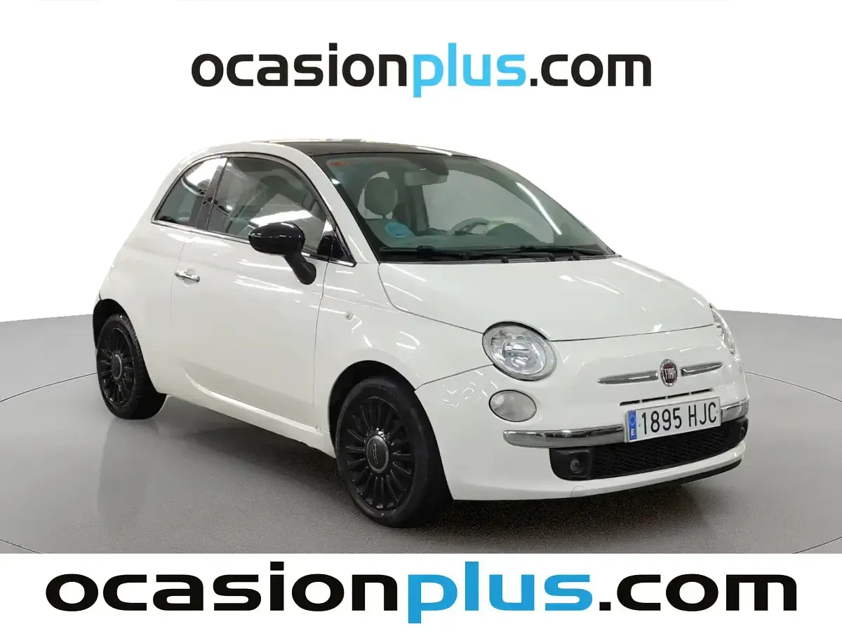 Usado Fiat 500 Lounge 69 CV (50 kW) 2012 Blanco Utilitario