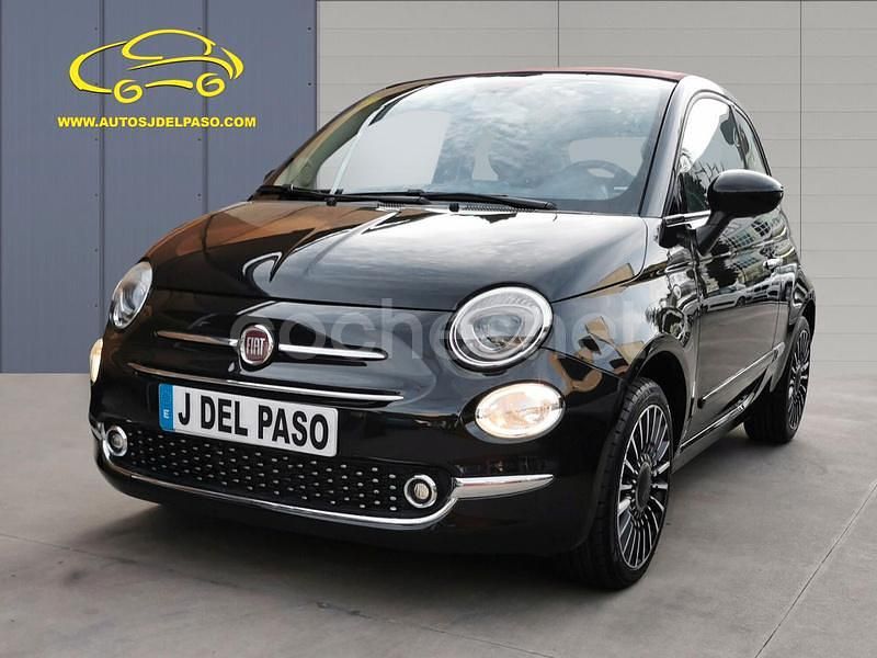 Negro Usado 2018 Fiat 500C Lounge Descapotable | 9900 € (Precio justo) - Imagen 1/4