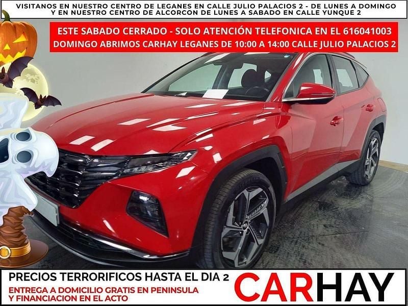 Rojo Usado 2021 Hyundai Tucson SUV | 23.390 € (Buen precio) - Imagen 1/4