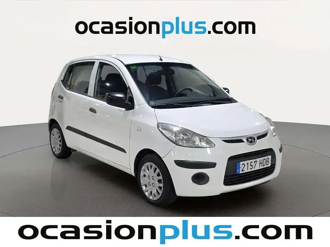 Usado Hyundai i10 Comfort 78 CV (57 kW) 2011 Blanco Utilitario