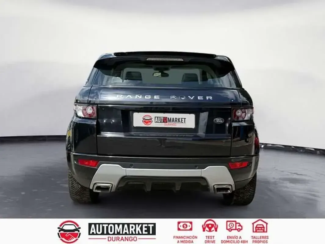 Usado Land Rover Range Rover evoque Prestige 190 CV (139 kW) 2011 Negro SUV