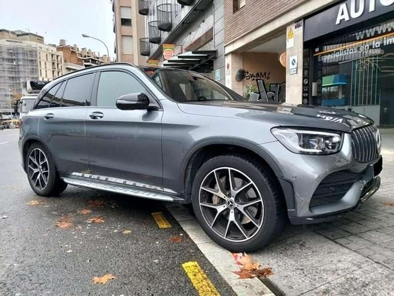 Usado Mercedes GLC300 245 CV (180 kW) 2020 Gris SUV