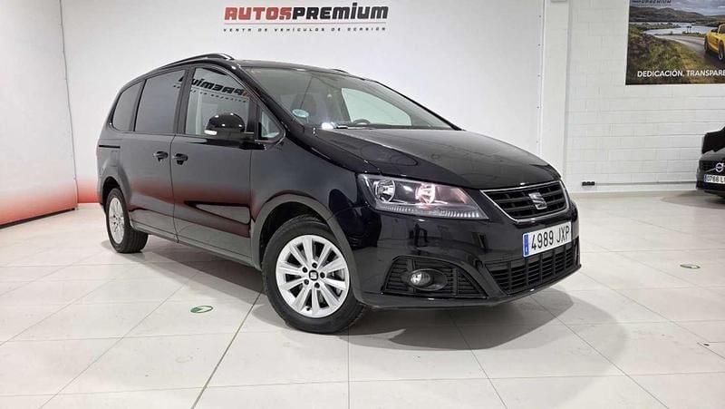 Usado Seat Alhambra Reference 150 CV (110 kW) 2017 Negro Monovolumen