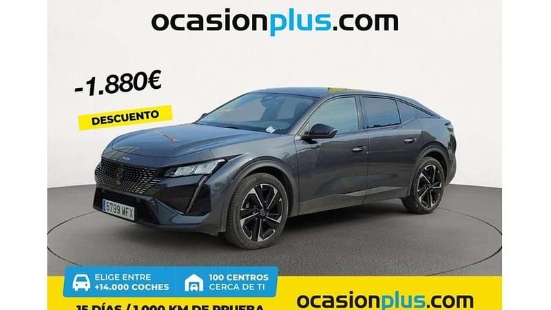 Gris Usado 2023 Peugeot 408 Allure Berlina | 18.810 € (Super precio) - Imagen 1/4