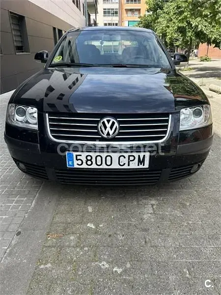 Brugt VW Passat Highline 130 HK (95 kW) 2003 Sort Sedan