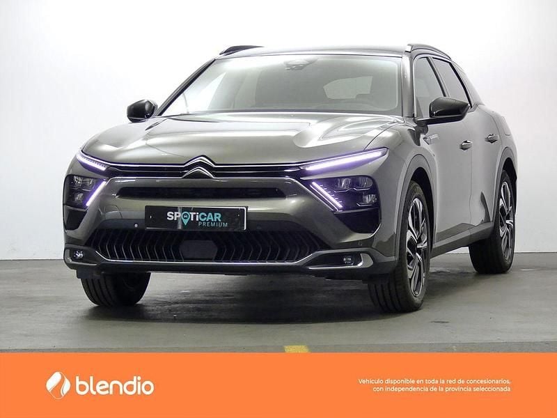Usado Citroën C5 X Shine 225 CV (165 kW) 2022 Gris Familiar