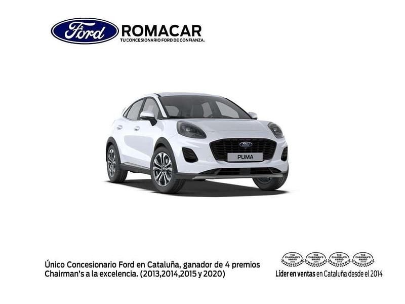 Blanco Nuevo 2025 Ford Puma Titanium SUV | 19.995 € (Super precio) - Imagen 1/4