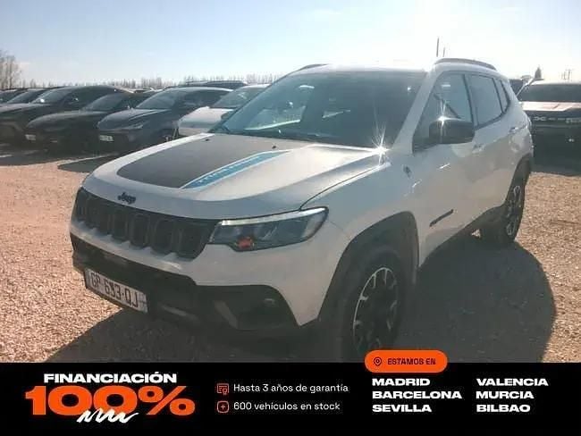 Occasion Jeep Compass Trailhawk 241 ch (177 kW) 2023 Blanc SUV