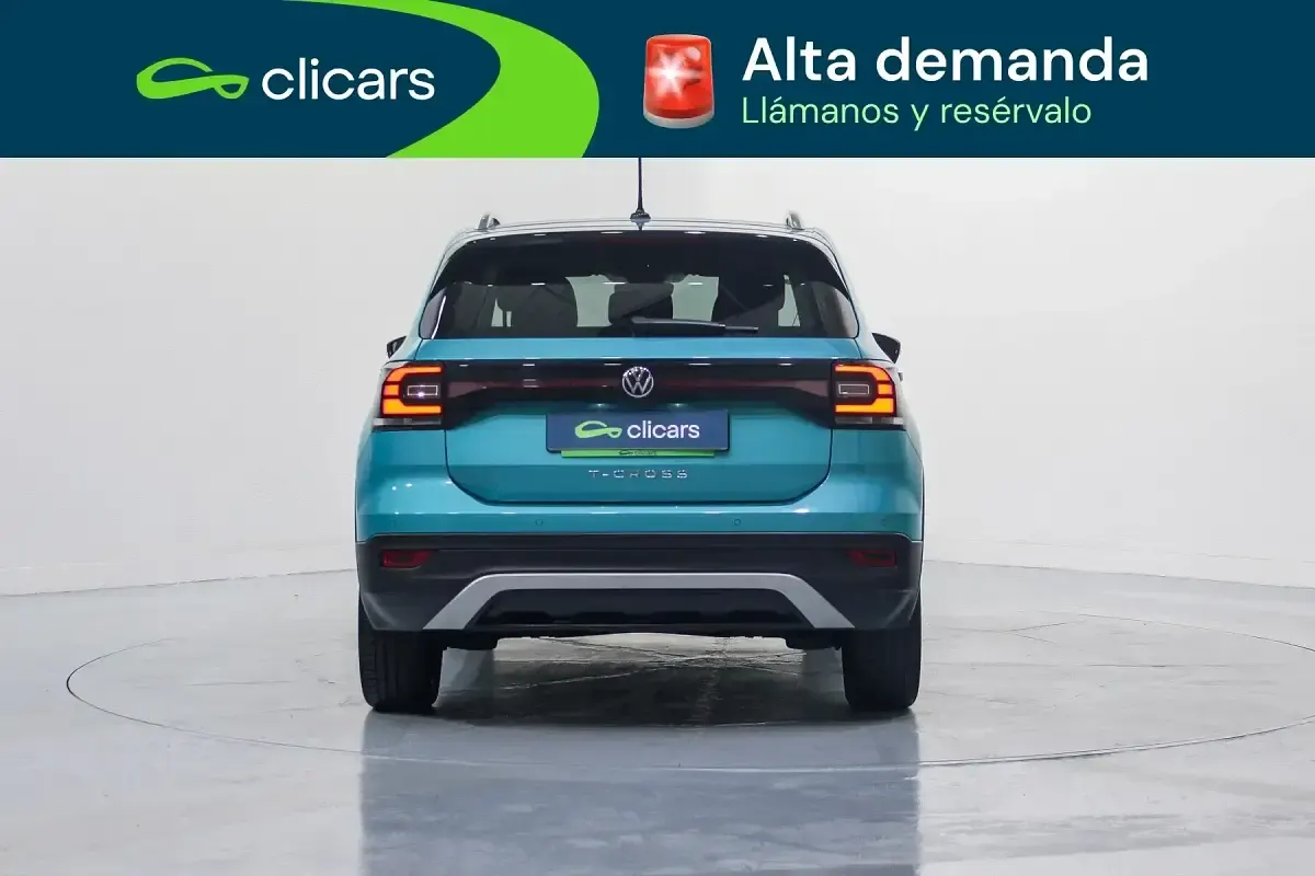 Usado VW T-Cross Sport 115 CV (84 kW) 2020 Verde SUV