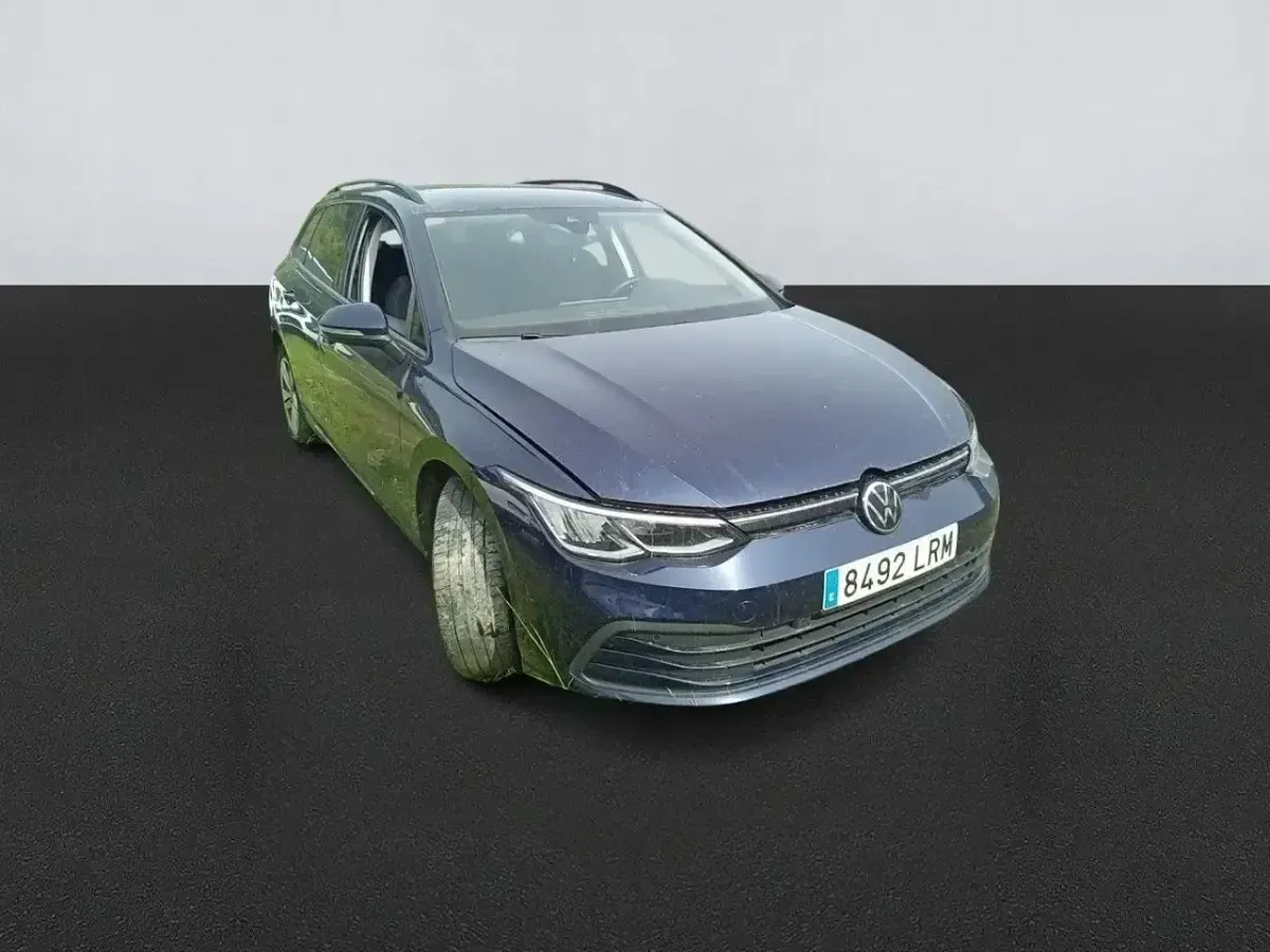 Usado VW Golf VII Life 115 CV (84 kW) 2021 Azul Utilitario