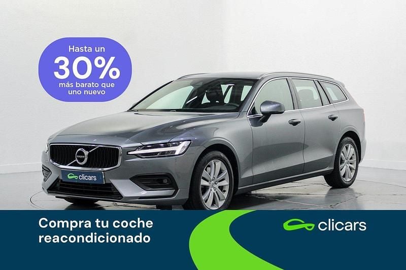 Gris Usado 2021 Volvo V60 Momentum Familiar | 24.990 € (Un poco caro) - Imagen 1/4