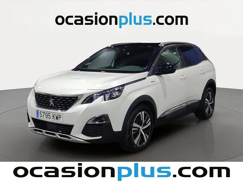 Usado Peugeot 3008 GT-line 130 CV (95 kW) 2019 Blanco SUV